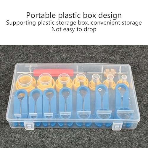Set de 16 herramientas para desconectar líneas de aire acondicionado automotriz miniatura 5
