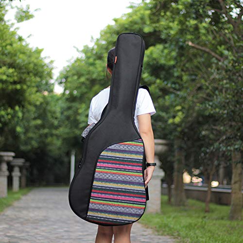 KIKIRon Housse de Guitare Acoustique Guitare Classique Sac à Dos Boîte Bandoulière Ajustable Portable Accessoires for… - Les Beatles, Paul McCartney, John Lennon, RIngo Starr, George Harrison KIKIRon Housse de Guitare Acoustique Guitare Classique Sac à Dos Boîte Bandoulière Ajustable Portable Accessoires for…