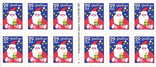 US Stamp - 1994 Santa Claus - Booklet of 12 Stamps - Scott #2873a