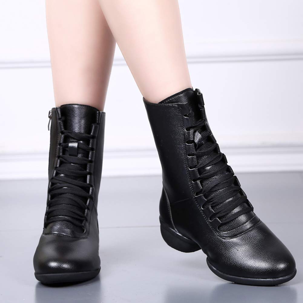 HROYL Mujeres y Grils Zapatos de Baile para Mujer Zapatos de Baile Latino Mujer Tango Salón Latino Zapatos de Baile,YMJ1816