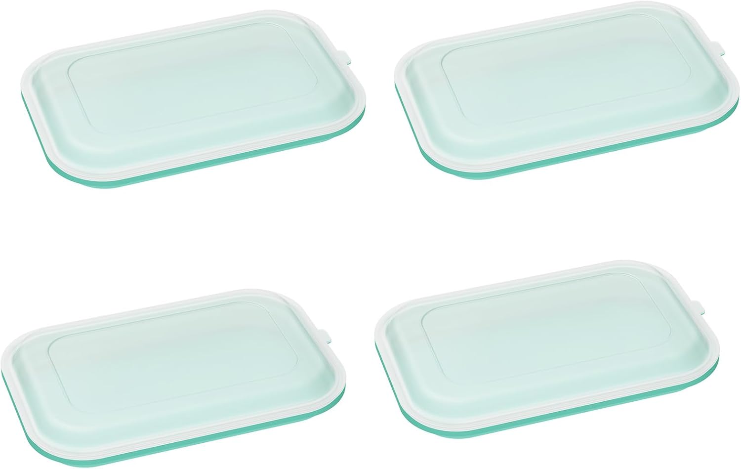 Stackable Refrigerator Storage Container Transparency Leakproof Modulars Systems for Efficient Space Management Silicone Food Storage Container