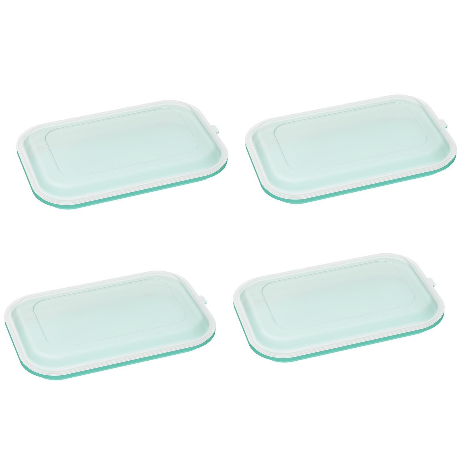 LUCKGONI Food Grade Storage Container for Refrigerator Organization Transparency Stackable Kitchen Fridge Storage Bin