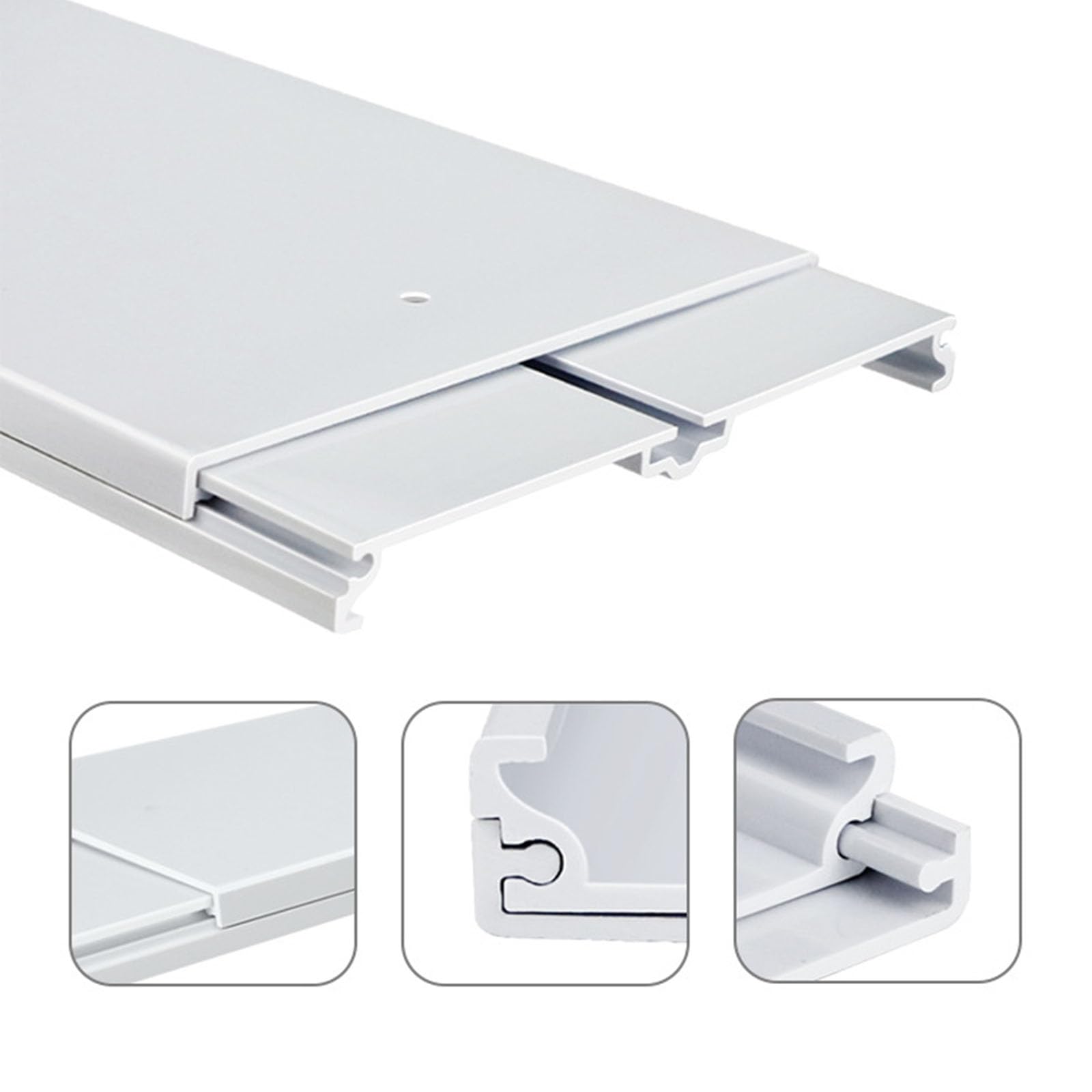 Kit de placa deslizante de ventana ajustable para aire acondicionado portátil, kit de ventilación expandible con manguera de escape, accesorios de aire acondicionado para una fácil instalación, aire