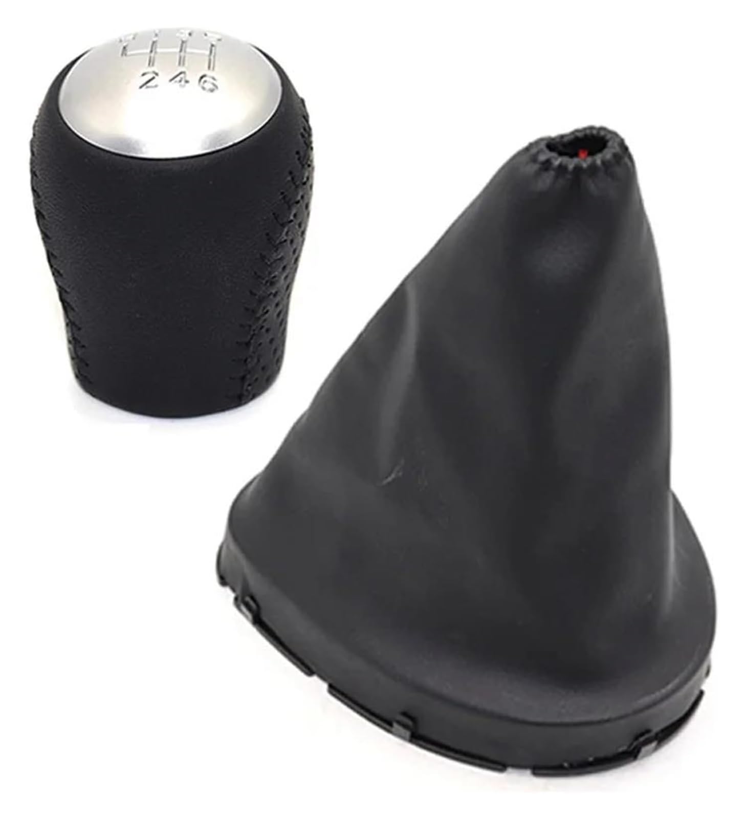 UTONGMU Manual Gear Shift Knob for Nissan for Qashqai J10 for X-Trail T31 Gear Shift Knob Boot Lever Gaitor Shifter Dust Jacket Gearbox Gaiter(7)