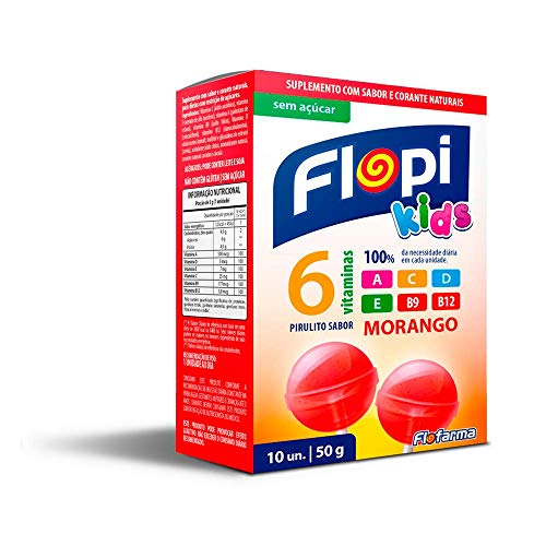 Suplemento em Pirulito sem Açúcar Multivitamínico