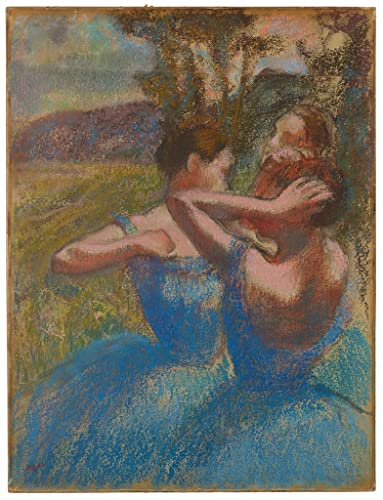 Lienzo de las Tres Bailarinas de Degas, pintura clásica para tu hogar
