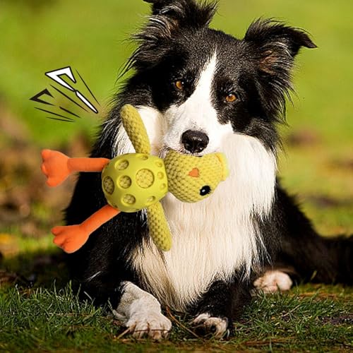 Générique Plüschspielzeug für Hunde- quietschendes Kauspielzeug, interaktives Spiel für mittelgroße und große Hunde | geistige Stimulation, Zubehör und Spaß für Haustiere-4