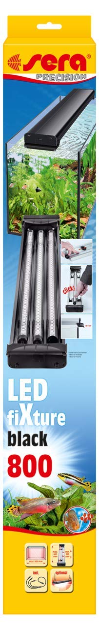 sera LED fixture 800 black - Lámpara para tubos LED
