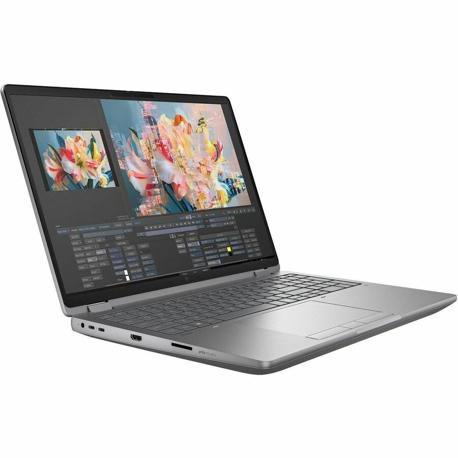 Image of HP ZBook Fury G1i 16 inch Mobile Workstation - WQXGA - Intel Core Ultra 7 265HX - vPro Technology - 32 GB - 512 GB SSD - Meteor Silver - Intel WM880 Chip - 2560 x 1600 - Windows 11 Pro - RTX Pro 1000 Blac