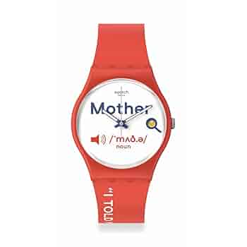 Amazon.co.jp: [スウォッチ] 腕時計 ALL ABOUT MOM Mother's Day