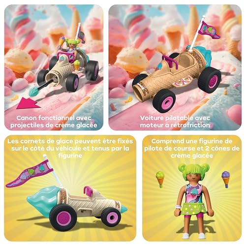 Playmobil 71718 Kart cornet de glace Funstars - vue 6