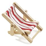 boden gutschein kaufen Hobbyfun Miniliegestuhl 5 x 3,5 cm rot/weiß