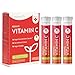 Produktbild Brause Vitamin C 1000 mg - 3X Röhrchen mit 20 Vitamin-C-Brausetabletten - Vegan, Zuckerfrei und Kalorienfrei - Natürliches Himbeeraroma Geschmacksrichtung - Hergestellt in Großbritannien von Nutravita