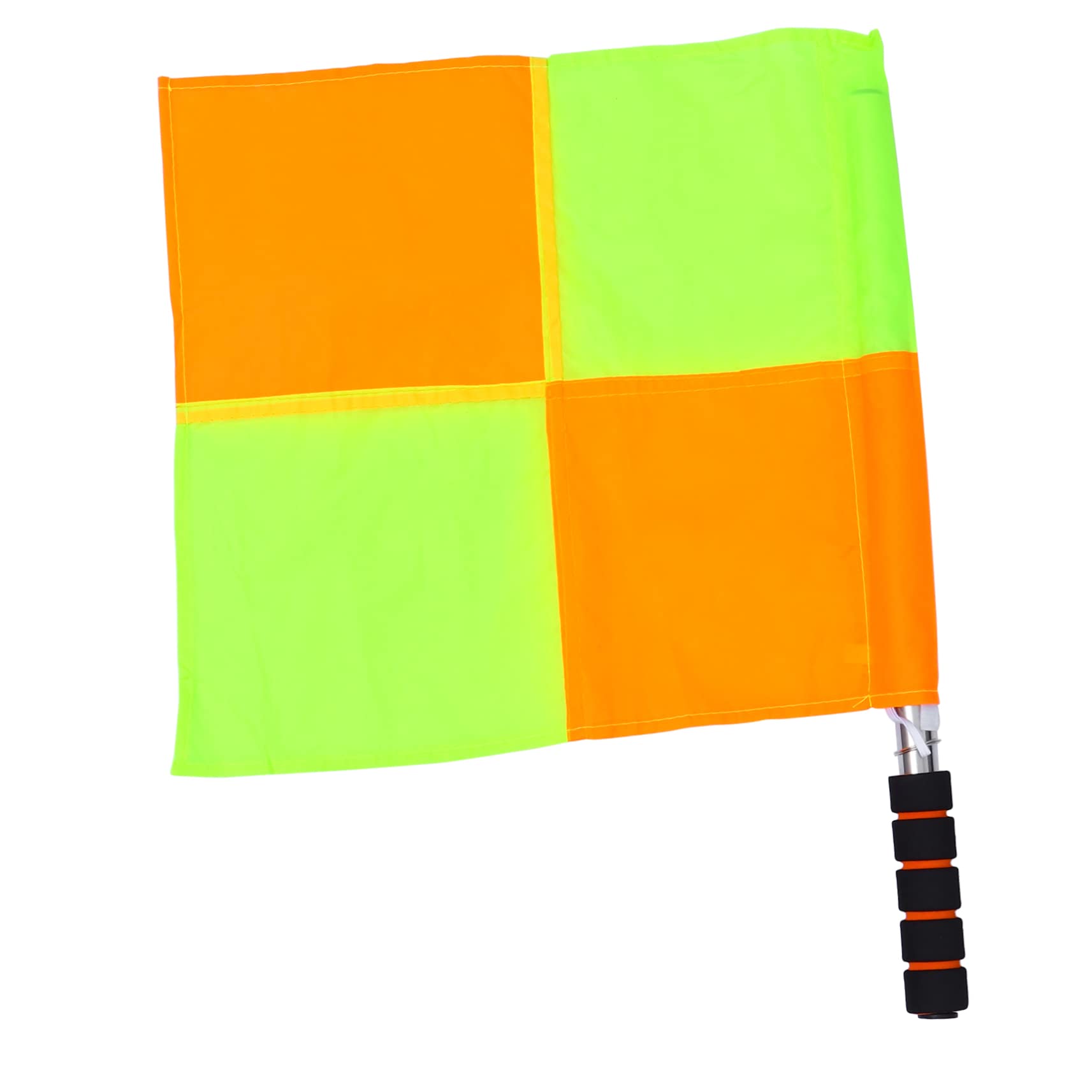 Happyyami Linesman Flag 1pc Referee Flags for Training Windproof Waterproof Comfortable Grip Share Support