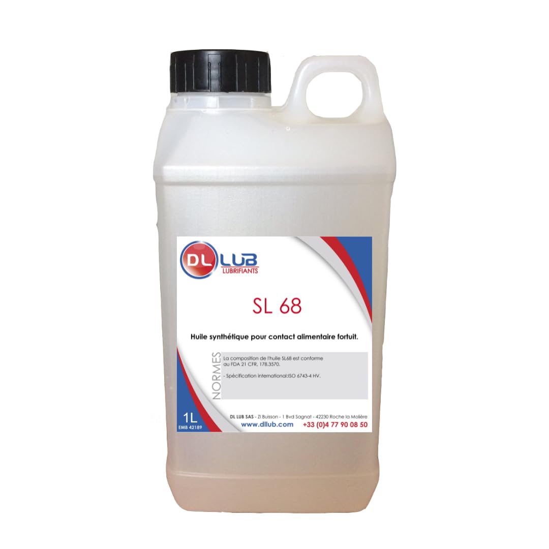 DLLUB - HUILE SYNTHETIQUE SL 68 NSF H1 (1L)