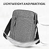 Aucuu Men's Shoulder Bag, Oxford Crossbody Bag, Waterproof Men's Small Side Bag, Casual Handbag, Messenger Bag with Zipper and Adjustable Strap, Lightweight Chest Sling Bag for Daily Use, Work, School #5