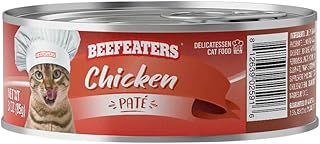 Beefeaters Chicken Pate Wet Cat Food, 3oz, 24ct