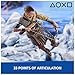 PlayStation God of War Ragnarok, 6” Atreus Action Figure with 4 Accessories, The Shapes Collection, for PS5 Fans & Collectors Ages 17+
