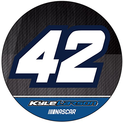 R and R Imports Kyle Larson Number 42 Nascar 4 Inch Round Magnet