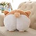 ANJUU Pets Cute Corgi Butt Pillow Neck Support Pillow Cushion Travel Pillows(42x42cm)