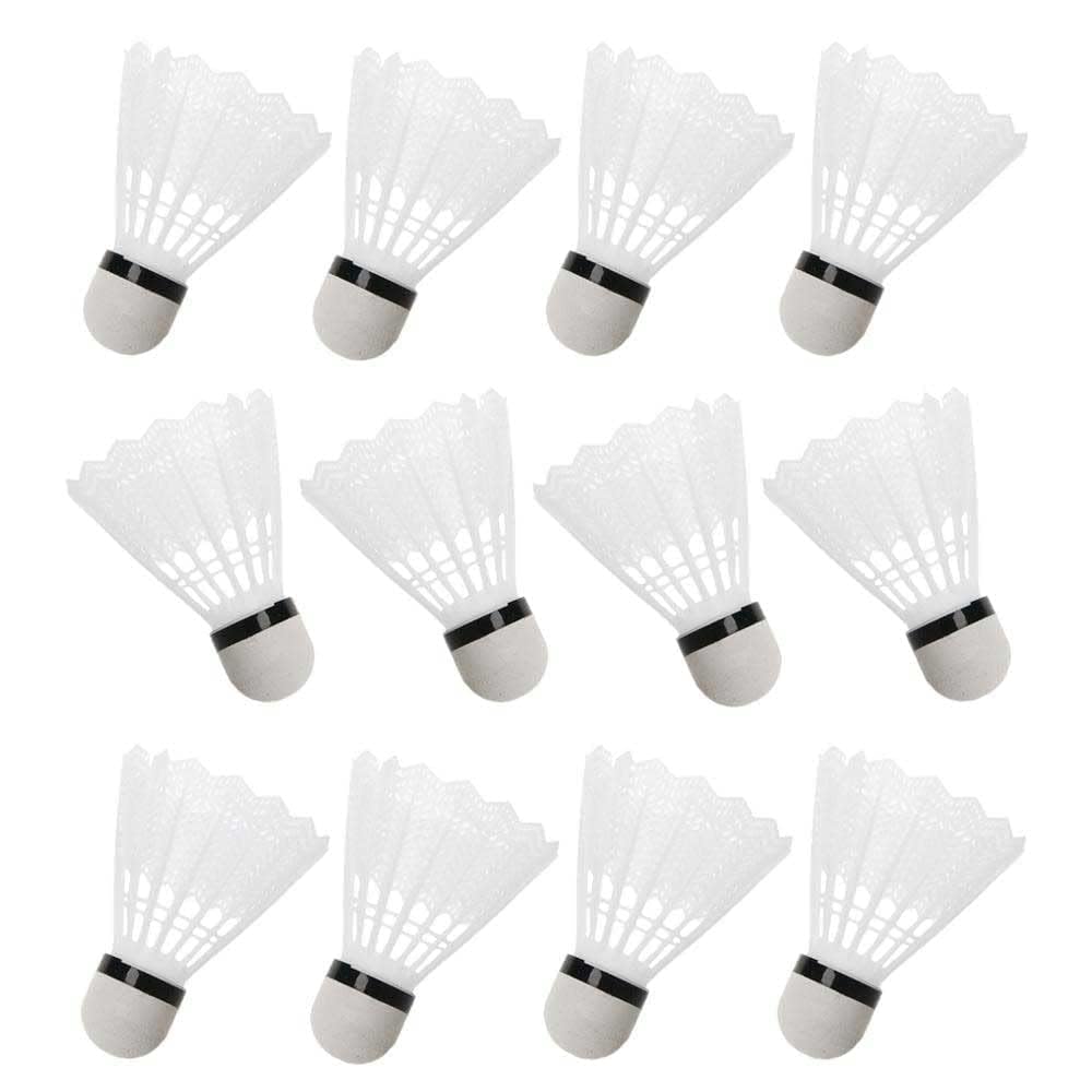 LNGJIN Volani da Badminton, 24 Pezzi Palline da Badminton in Nylon, Portatili per Allenamento e Competizione