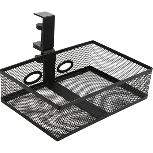 Organiseur de bureau pour libérer de l'espace avec panier et tiroir grande capacité - 6
