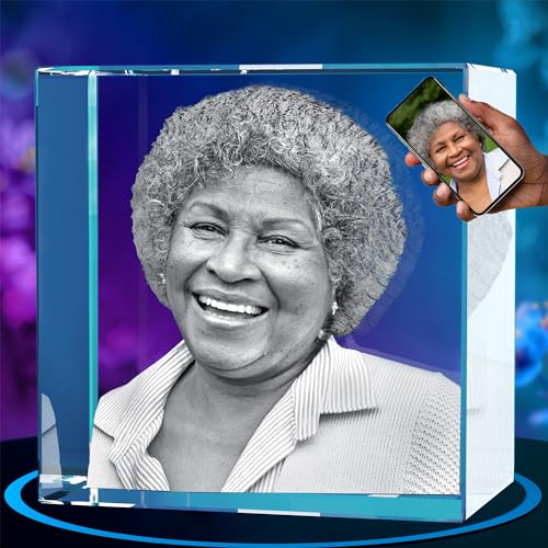 ArtPix 3D Crystal Photo, Personalized Mothers Day Gifts for Mom, Women, Wife, Her, Him,...