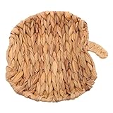 Organisateur élégant : désencombrez votre espace en utilisant ce plateau tissé pour organiser les clés, les bijoux ou les petits paniers, en conservant un support de rangement de bureau avec une touche d'esprit de vacances, plateau décoratif, petit plateau tissé