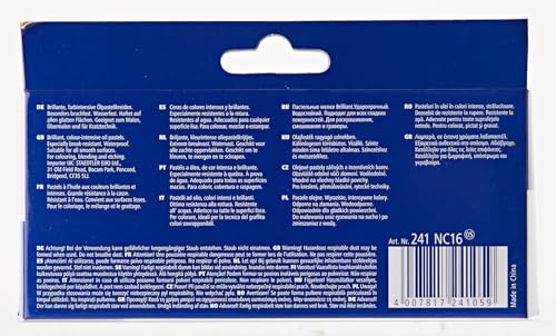 Giz Pastel Oleoso, Staedtler, Noris Club, 241 NC16 04, 16 Cores