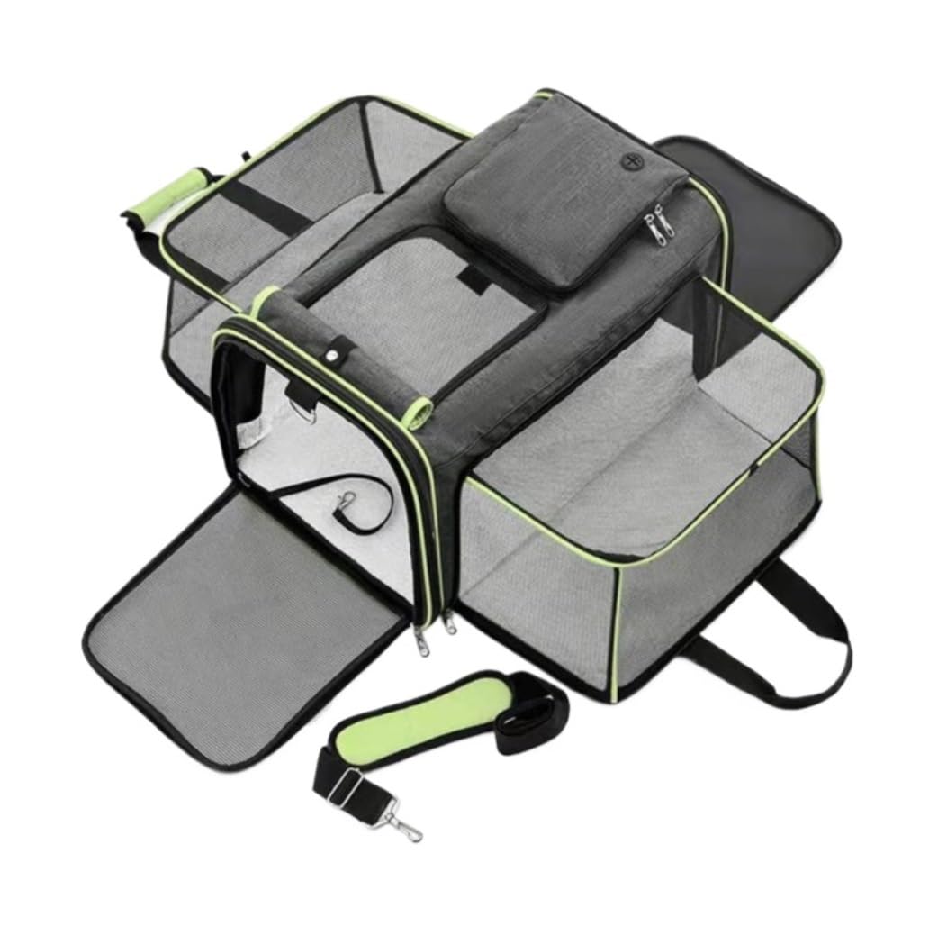 Rucksack Haustier-Reisetrage-Rucksack, weicher, atmungsaktiver Netz-Katzentrage-Rucksack für Katzen, Hunde, Welpen Haustier(B)
