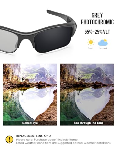 Image of BLAZERBUCK Replacement Lenses & Sock Kit for Oakley Flak Jacket XLJ Sunglass