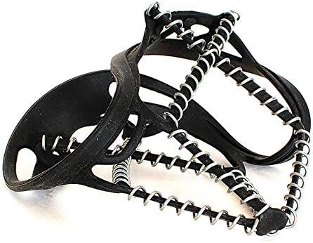 1 Pair Non-Slip Crampons Ice Grip ice Snow Route Camping Outdoor Sports Shoe Cover Walk Traction Cleats ice Crampon Shoe Covers