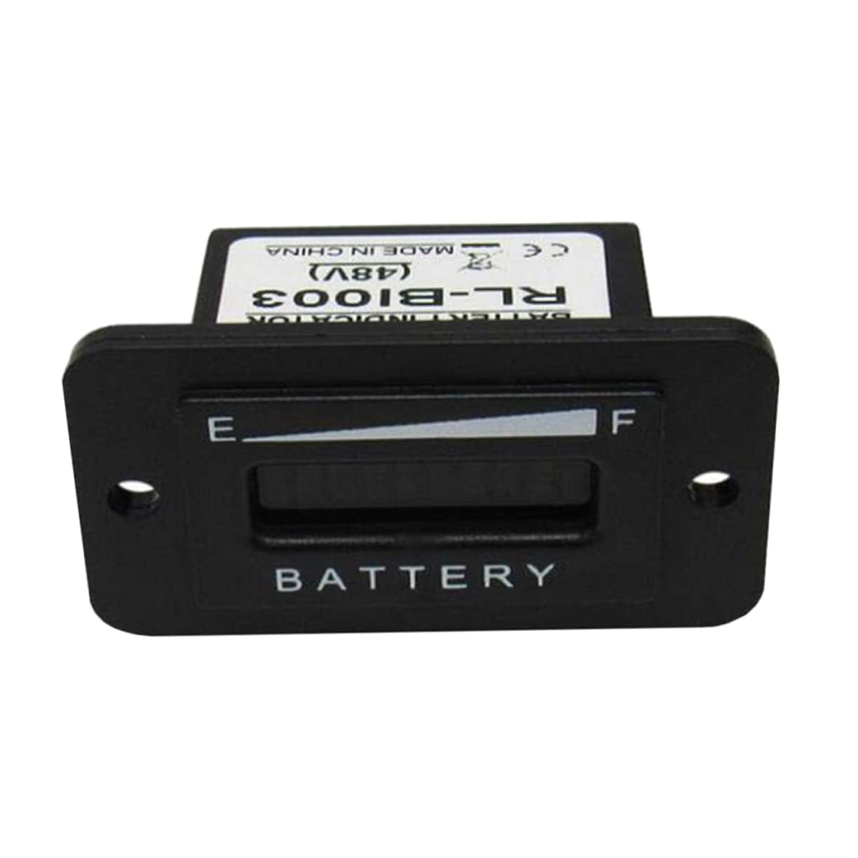 ABOOFAN 1Pc LED Digital Battery Capacity Monitor Gauge Voltmeter Indicator with Power Display Professional Battery Gauge Tester for Accurate Voltage Reading and Safety Protection