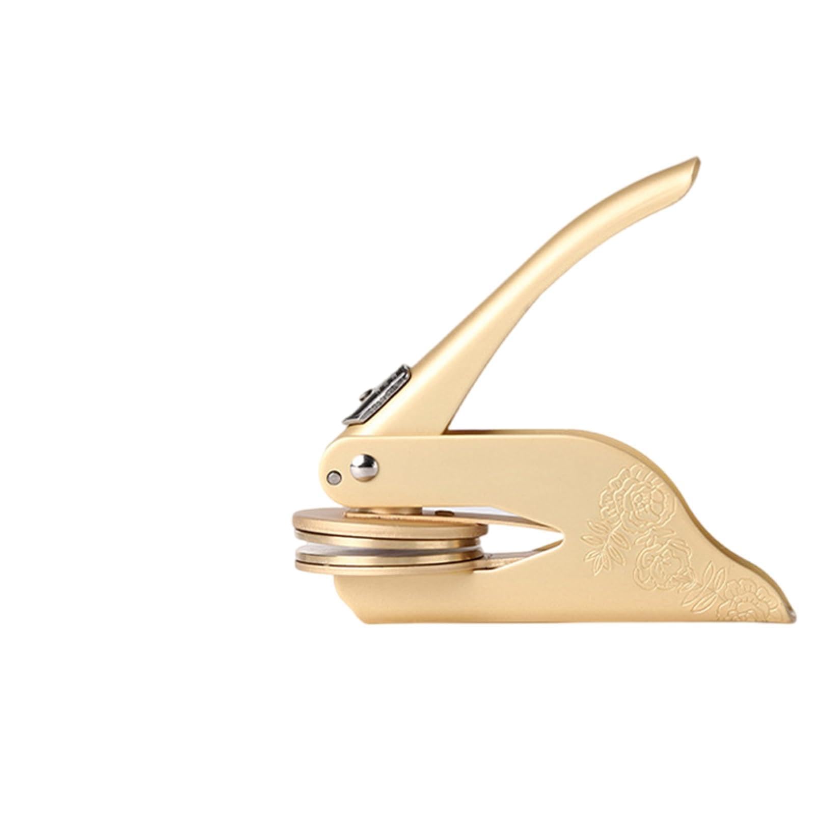 Paper Embossing Pliers Exlibris Stamp Sealing Metal Seal Embosser for Gift Envelopes Practical Sealing Pliers for Book