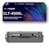 Cartuccia toner a colori compatibile con chip CLT-505L CLT-K505L CLT-C505L CLT-M505L CLT-Y505L per stampanti Samsung Proxpress SL-C2620DW SL-C2670FW SL-CC2680FX,Black-1Pack