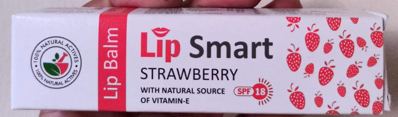 LIP BALM -STRAWBERY WITH NATURAL VITAMIN E SPF18 PACK OF TWO(15GMX2)-image-27