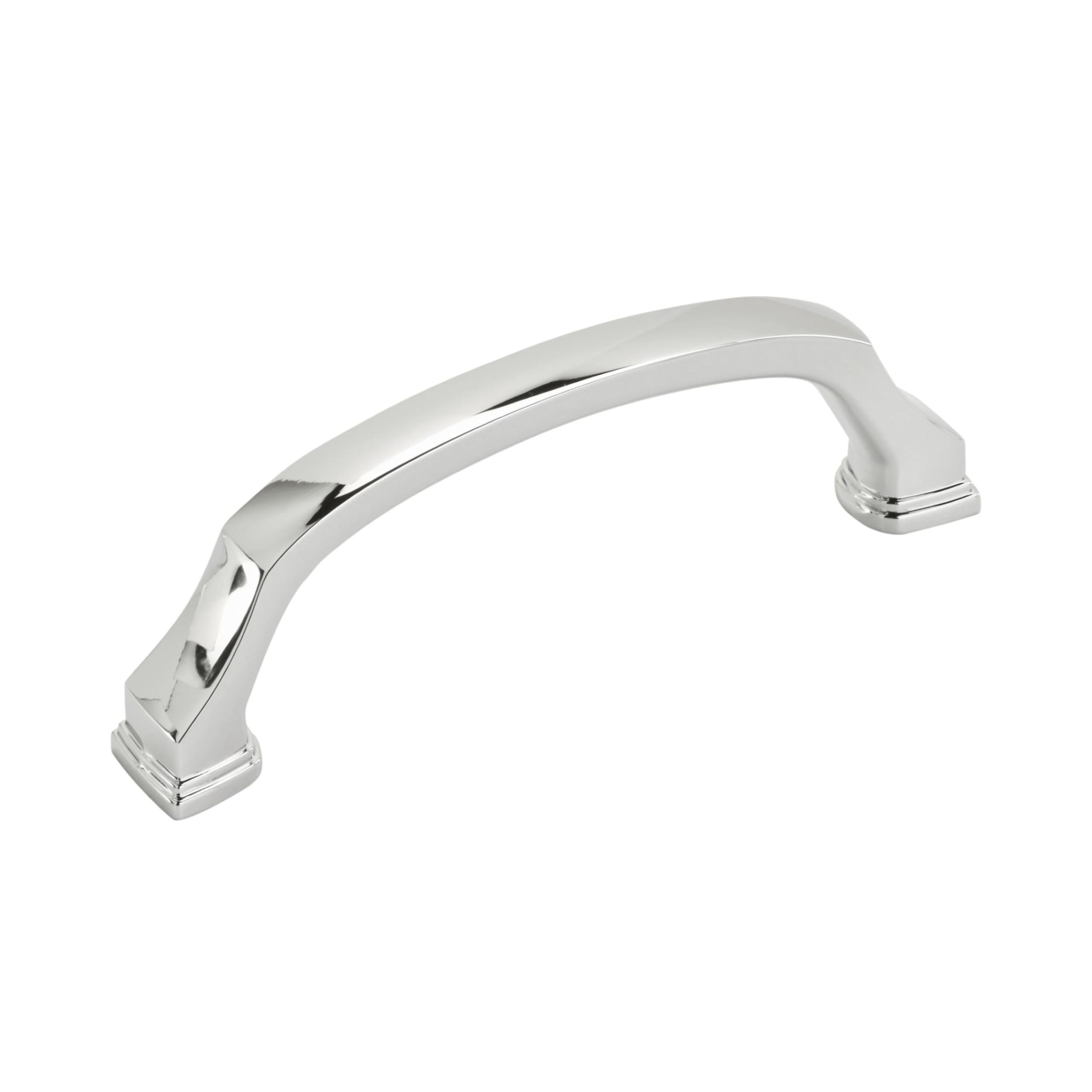 Amerock, Polished Chrome, 3-3/4 in (96 mm) Center-to-Center