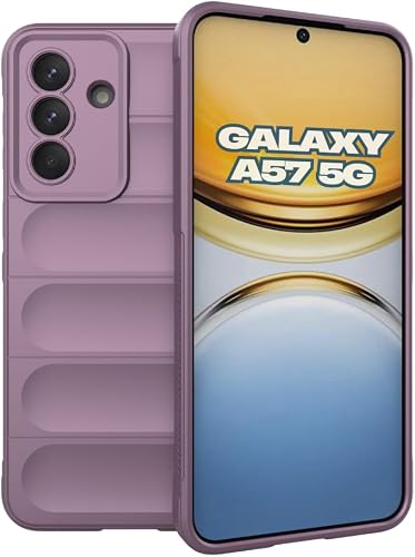 Cover for Samsung Galaxy A57 5G - Gadget Mafia® Magic Shield Shockproof Case (Lavender)