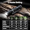 GripLite Small EDC Flashlight, 1100 High Lumens Rechargeable Pocket Light, Multi-Mode LED Flashlight with Clip for Everyday Carry and Emergencies #3