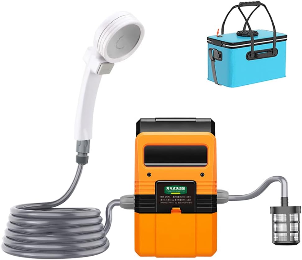 Electric Camping Shower 180W High Pressure Camping Shower