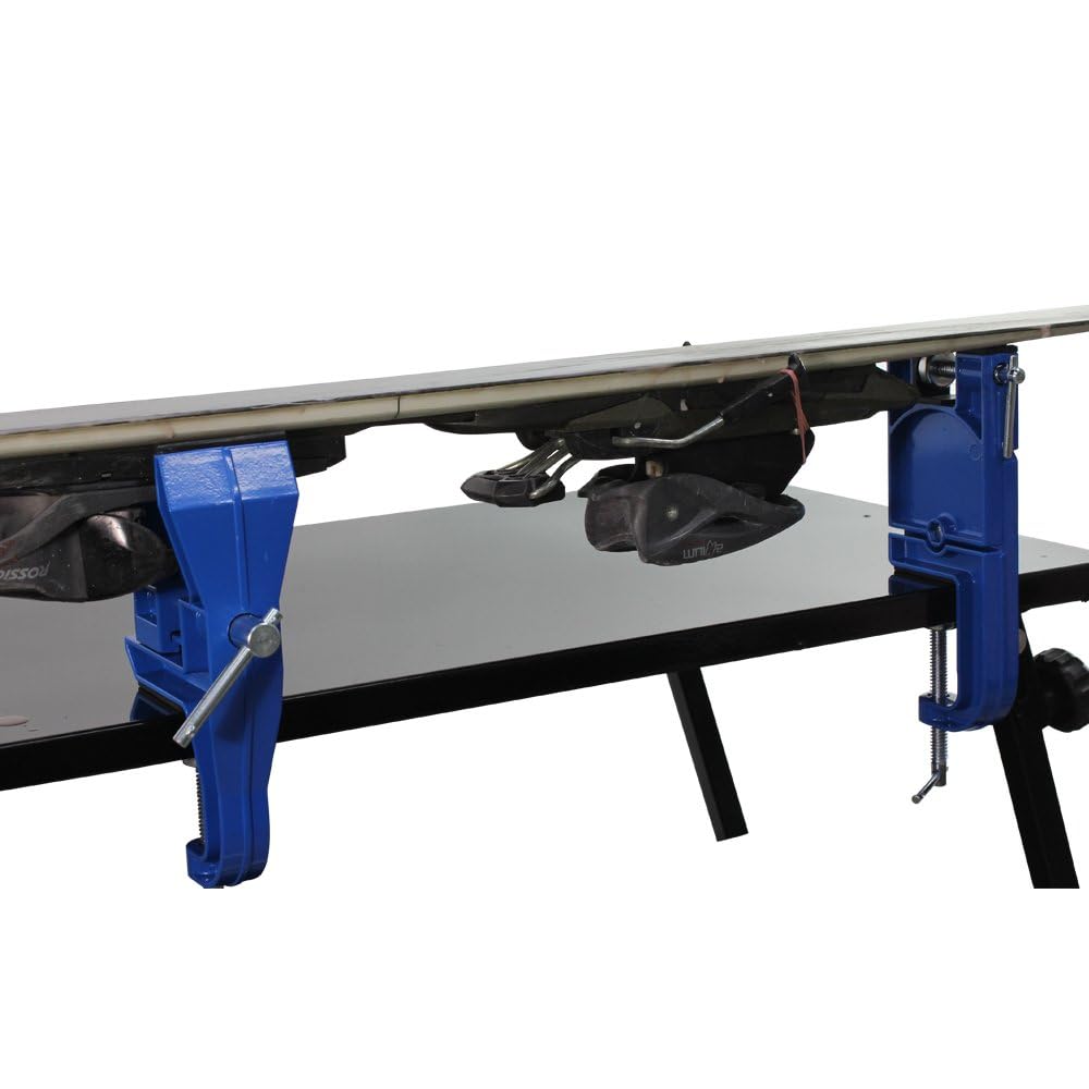 XCMAN Étau de ski alpin en métal réglable angle et hauteur