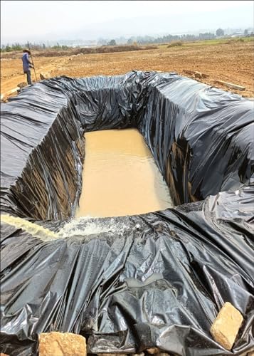 Bâche préformée 2x5m et membrane d'étanchéité pour jardins aquatiques - 4