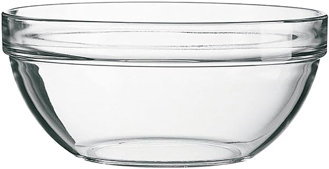 6 x Small Arcoroc Relish Sauces,Dipping,Jam,Chutney,creams ect... bowls for any condiments Clear glass bowls