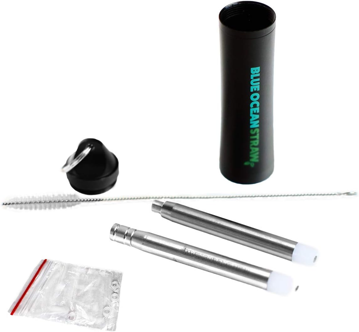 Portable straw Reusable Collapsible stainless steel straw