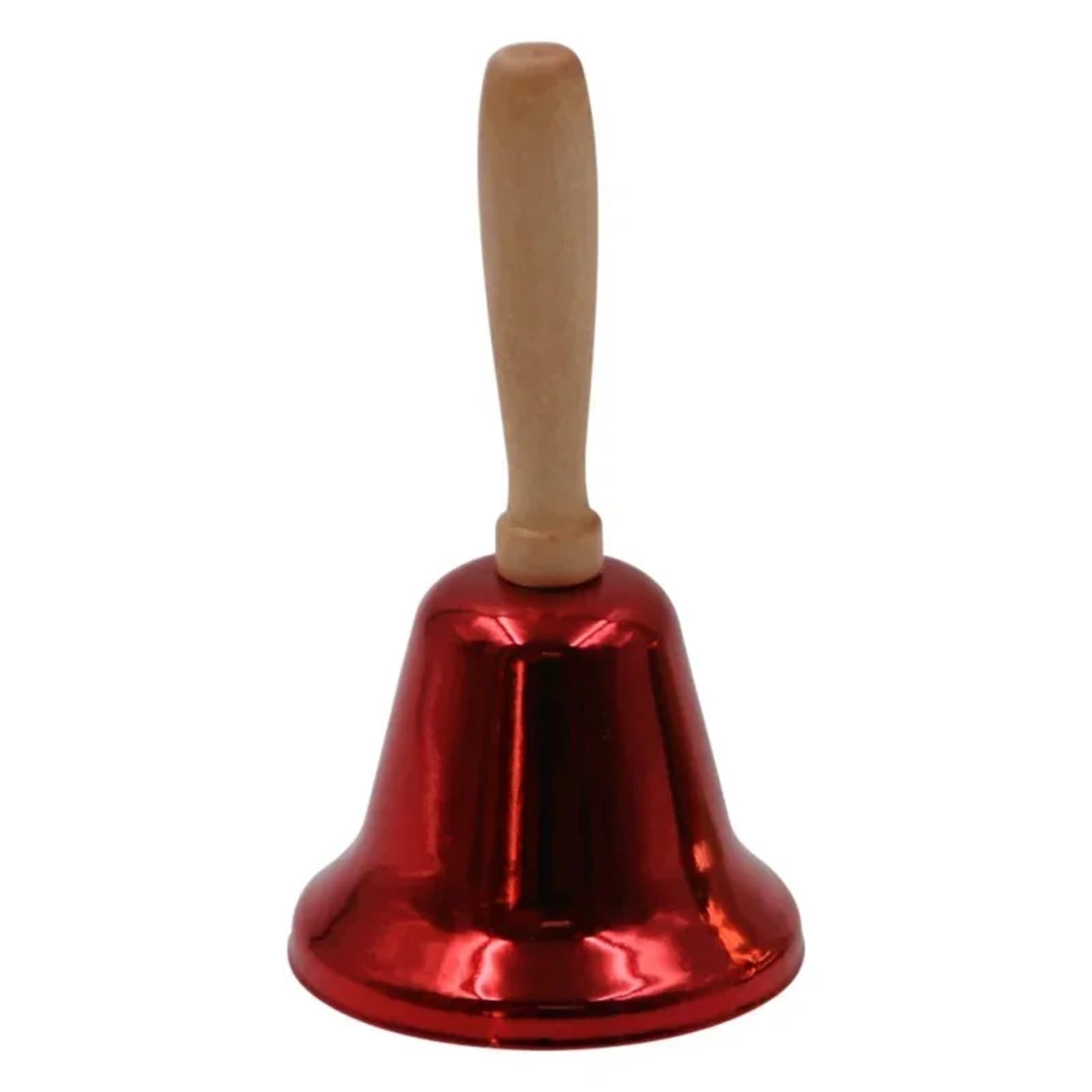 Christmas Bells Christmas Bells Wooden Handle Bell Noble Reception Dinner Shop Hotel Church Hand Rattle School Handbell Decor for Festival And Party Holiday Decorations
