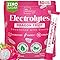 Zero Sugar Dragon Fruit Candy Electrolytes Sticks - Refreshing Hydration - Caffeine Free Energy with Natural Ingredients - Vegan, Keto & Paleo - Sugar Free Electrolytes Powder Drink Mix - 30 Sticks