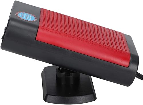 Miniatura 2 de Fydun 12V150W Calentador de coche de iones negativos Ventilador de coche Desempañador Desempañador Negro Rojo Amplia gama de usos (negro rojo)