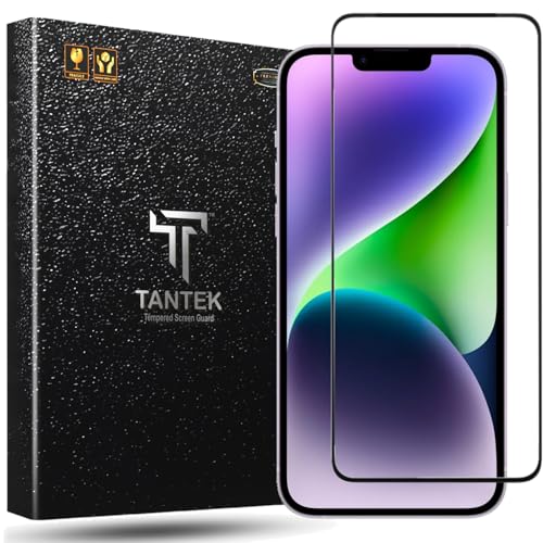 Image of TitanGuard Tempered Glass Screen Protector Guard for iPhone 13 Pro Max / 14 Plus - 9H Hardness, Military Grade, Anti-Static, Easy Installation Kit - 1 PACK