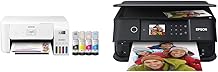 Epson EcoTank ET-2800 Wireless Color All-in-One Cartridge-Free Supertank Printer & Expression Premium XP-6100 Wireless Color Photo Printer with Scanner and Copier, Black