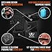 Cross Training Gloves with Wrist Support for Fitness, WOD, Weightlifting, Gym Workout & Powerlifting - Silicone Padding to avoid Calluses - Suits both Men & Women, Strong Grip (BrightOrange, Medium)
